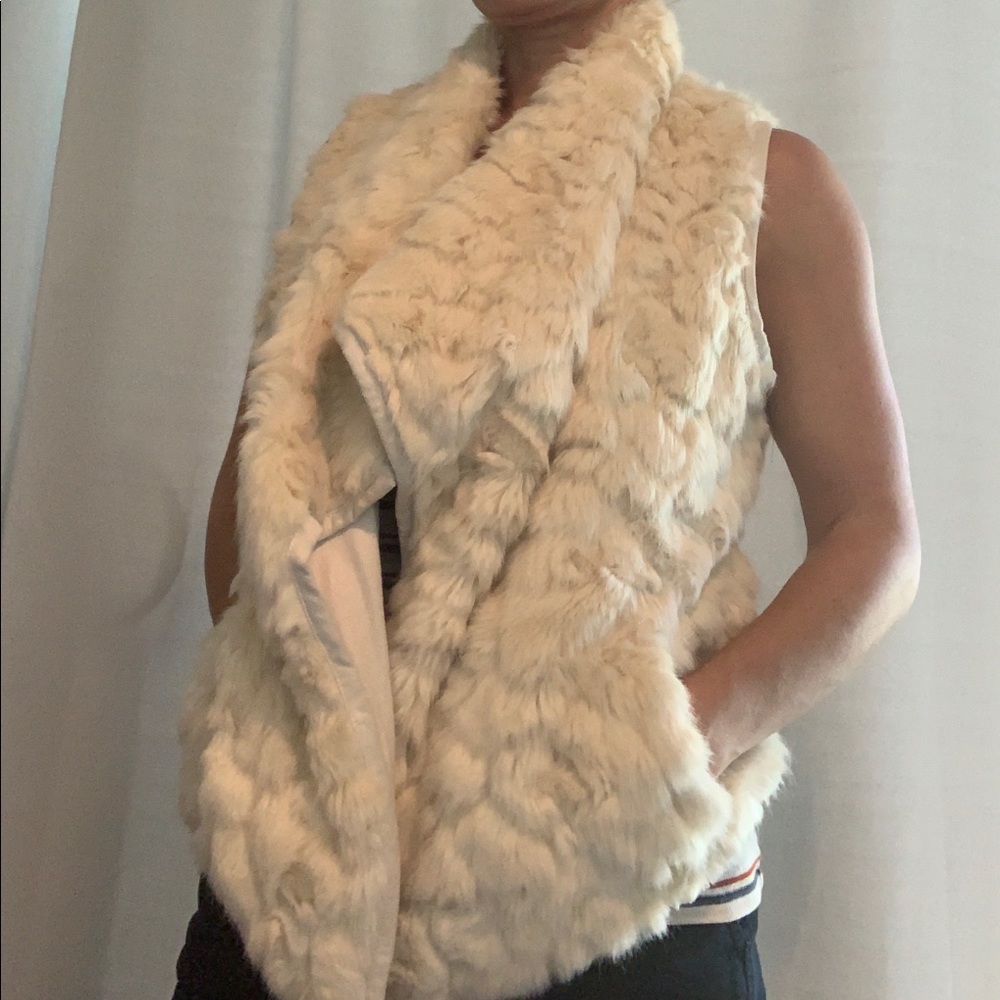 Faux Sherpa cardigan